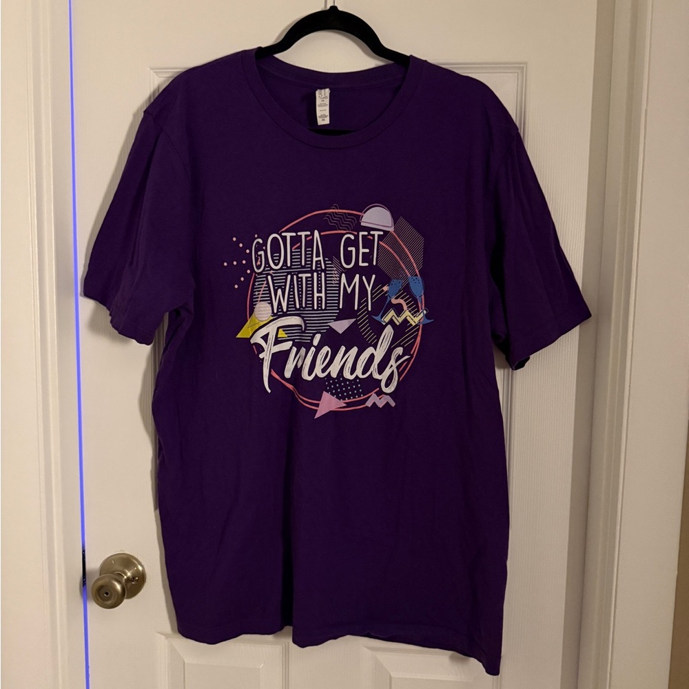 Bella Canvas Purple Graphic Tee Spice Girls Lyrics